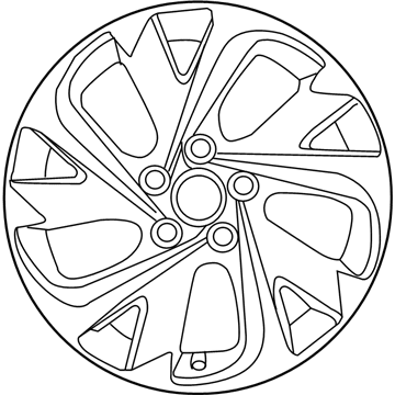Toyota Corolla iM Spare Wheel - 42611-12D10