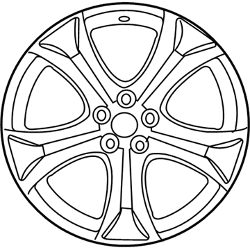 Toyota Venza Spare Wheel - 4261A-0T020
