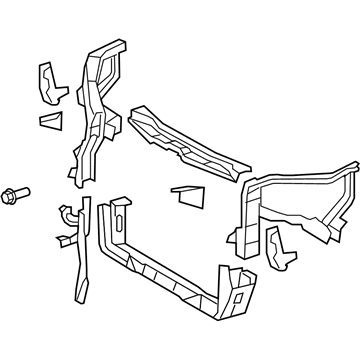 Toyota Venza Radiator Support - 53210-0T012