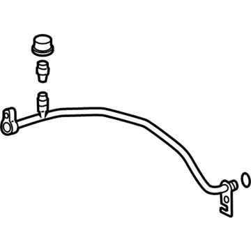 Toyota 88707-02070 Pipe Sub-Assy, Suction