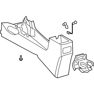 Toyota Corolla Center Console Base - 58910-12840-E0