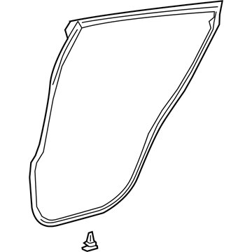 Toyota C-HR Door Seal - 67871-10100