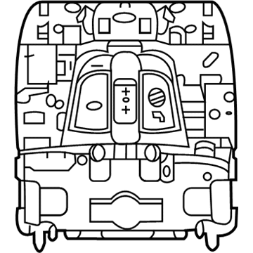 Toyota 84970-WAA02 Switch Assembly, COMBINA