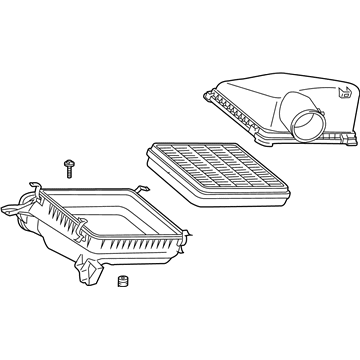 Toyota Land Cruiser Air Filter Box - 17700-38181