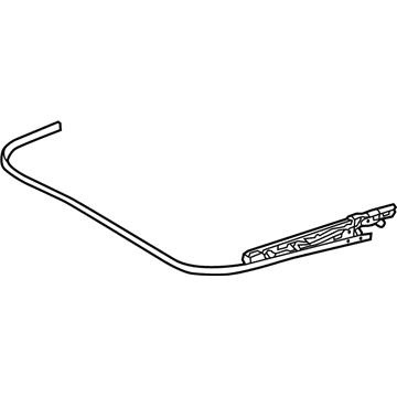 Toyota Prius C Sunroof Cable - 63224-52080