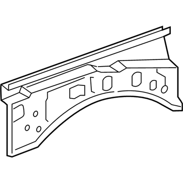 Toyota 53705-04901 Member Sub-Assembly, Front