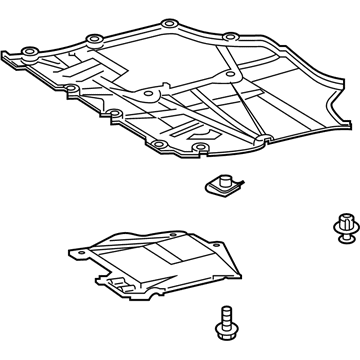 Toyota Corolla Engine Cover - 51410-02290