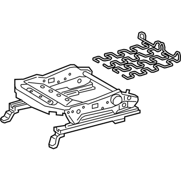 Toyota 71610-0D350 Spring Assembly, Front Seat