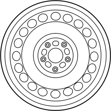 Toyota 42611-0A210 WHEEL, DISC