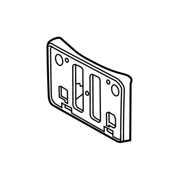 Toyota 75101-06090 Bracket Sub-Assembly, Front