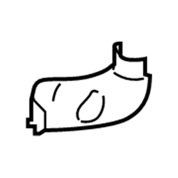 Toyota 86 Exhaust Heat Shield - SU003-06439