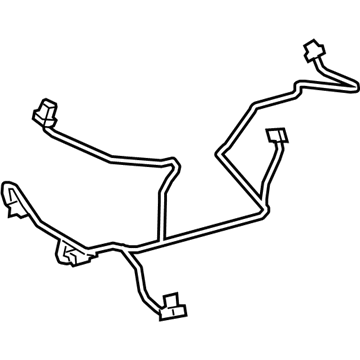 Toyota 82212-47040 Harness, Air CONDITI