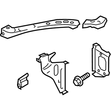 2020 Toyota 86 Radiator Support - SU003-01369