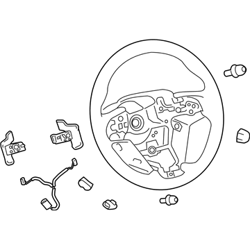 Toyota 45100-07490-C1 Wheel Assy, Steering