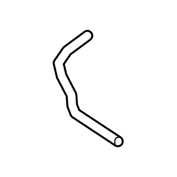 Toyota Prius Coolant Reservoir Hose - 16267-37100