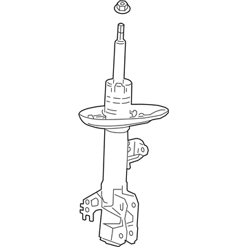 Toyota 48510-8Z322 Shock Absorber Set Front Right