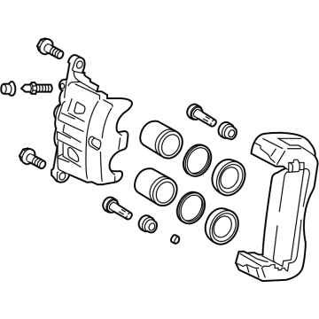 Toyota Highlander Brake Caliper - 47730-0E070