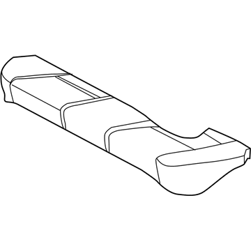 Toyota 71503-0D190 Pad Sub-Assembly, Rear Seat