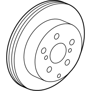 2020 Toyota C-HR Brake Drum - 42431-78010