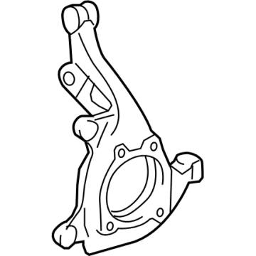 Toyota 43211-06260 KNUCKLE, Steering, R