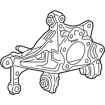 Toyota 42304-33050 Carrier Sub-Assembly, Rear