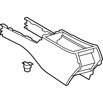 Toyota Camry Center Console Base - 58810-06030-B0