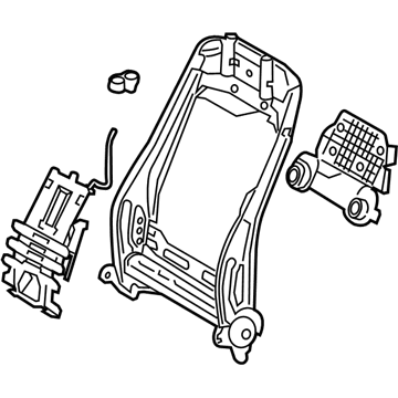 Toyota 71103-07010 Frame Sub-Assembly, Front Seat