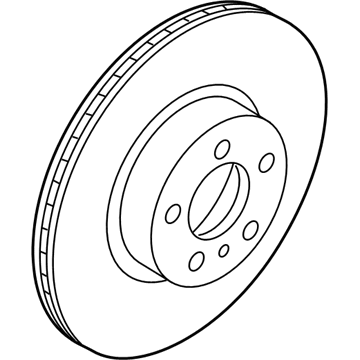 Toyota 42431-WAA02 Rear Disc