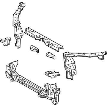 Toyota Corolla Radiator Support - 53201-02250