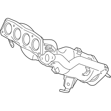 Toyota Camry Exhaust Manifold - 17141-F0010