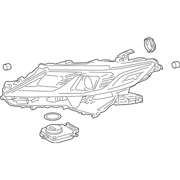 2021 Toyota Camry Headlight - 81110-06F41