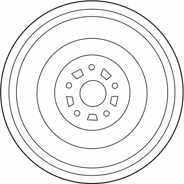 Toyota 42611-75100 Wheel, Disc