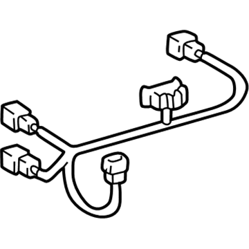 Toyota 87344-35020 Wire, Heater