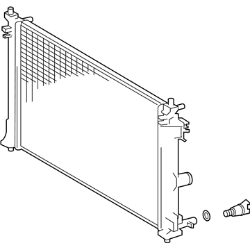 2020 Toyota Corolla Radiator - 16400-0T390