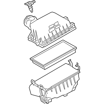 Toyota Avalon Air Filter Box - 17700-F0021