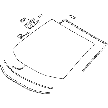 Toyota RAV4 Windshield - 56101-0R391