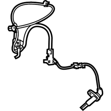 2019 Toyota Camry Speed Sensor - 89543-33131