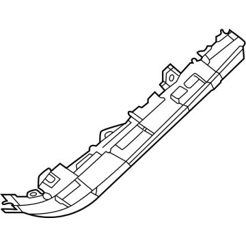 Toyota 52156-62010 Support, Rear Bumper Side