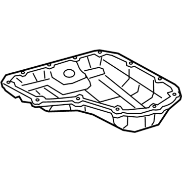 Toyota 12102-24020 Pan Sub-Assembly, Oil, N