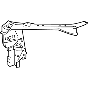 Toyota 53203-02160 Support Sub-Assembly, Ra