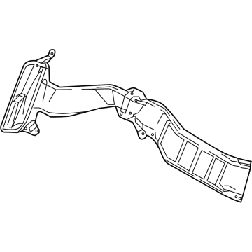 Toyota G92D2-62010 Duct, Hv Battery Int