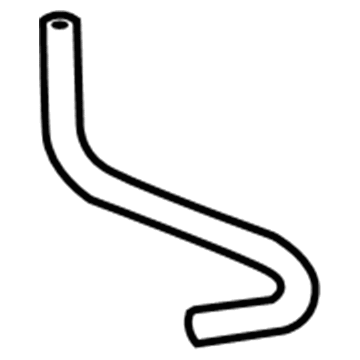 2009 Toyota Prius Coolant Reservoir Hose - 16261-21080