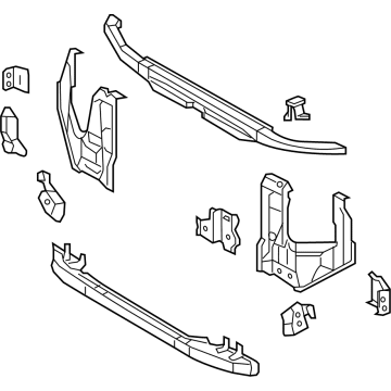 2023 Toyota Tacoma Radiator Support - 53201-04130