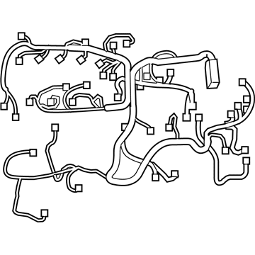 Toyota 82121-10A40 Wire, Engine