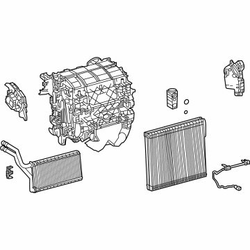 Toyota 87050-0E590 RADIATOR ASSY, AIR C