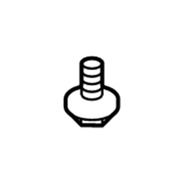 Toyota 90168-40135 Screw, Tapping