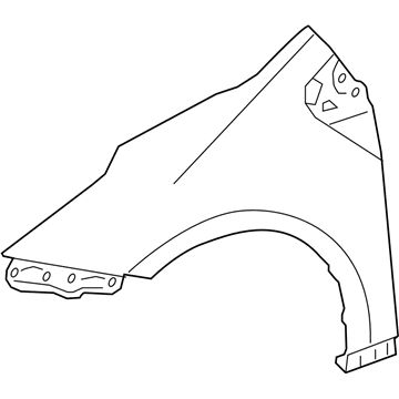 Toyota Prius Fender - 53802-47100