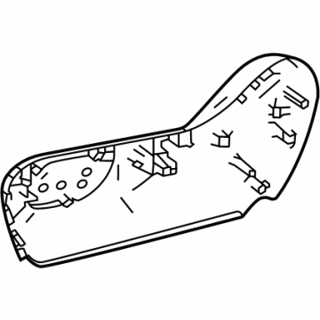 Toyota 71811-0E330-C0 SHIELD, FR SEAT CUSH