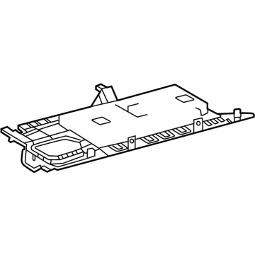 Toyota Tundra Dash Panel Vent Portion Covers - 55607-0C050-C0