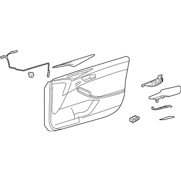 Toyota 67610-07160-C8 Panel Assembly, Fr Door